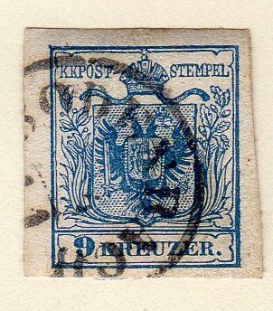 Austria, Sc 5, Used, 1850, Coat of Arms