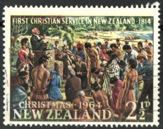 NEW ZEALAND - SC #366 - USED - 1964 - Item NZ202