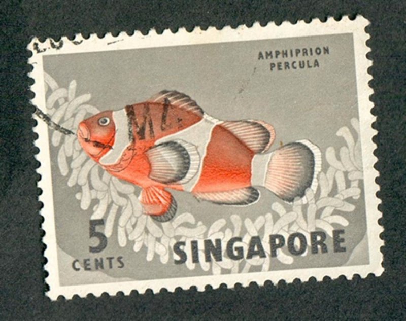 Singapore #55 used single