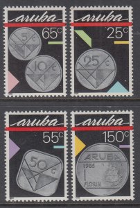 Aruba 32-35 MNH VF