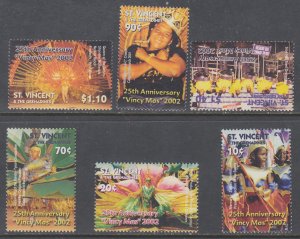 St Vincent 3030-3035 MNH VF