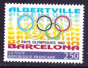 France 2295 MNH 1992 Olympic Games Albertville & Barcelona Issue