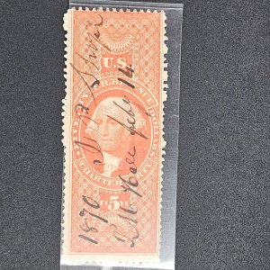 R88c Charter Party revenue used nice hand cancel