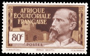 French Equatorial Africa #54  MNH - Emile Gentil (1938)