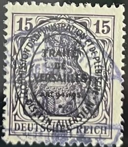 Allenstein, 1920, SC 17a, Used, Very fine