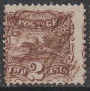 U.S. Scott #113 Pony Express Stamp - Used Single