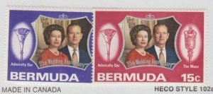 Bermuda Scott #296-297 Stamp - Mint Set