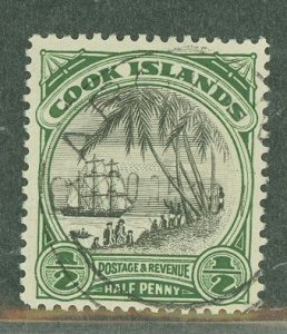 Cook Islands #84 Used Single