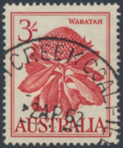 Australia  SC# 330 Used  Flowers   see details & scans