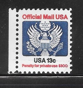 #O129 MNH Official Single