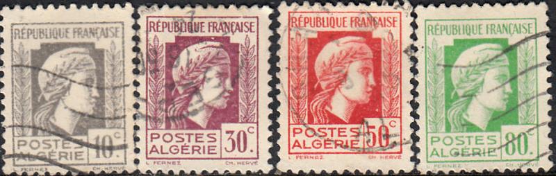 Algeria #172-186 Used Set