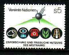 United Nations Vienna-Sc#27- id8-unused NH set-Space-1982-