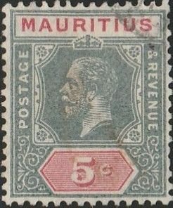 Mauritius, #152 Used From 1912-22