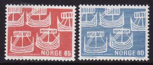 Norway #523-24 F-VF Mint NH ** Nordic Cooperation