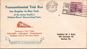 1934 - Transcontinental Trial Run - Grand Cent Annex, NY - F66495