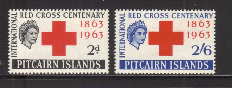 Pitcairn Islands 36-7, F-VF, MH 