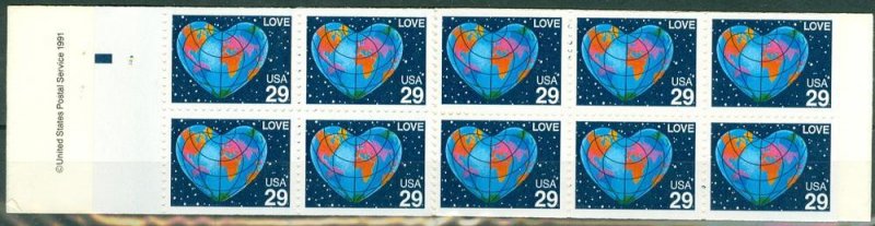 USA - Scott 2536a - Love Plate #2223