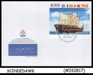 SLOVENIA - 2017 SHIP / BOAT MARIBOR - MIN/SHT - FDC