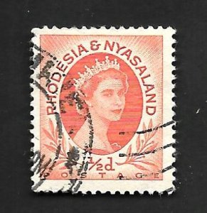 Rhodesia & Nyasaland 1954 - U - Scott #141