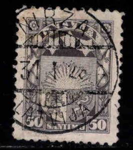 Latvia Scott 125 Used coat of arms stamp