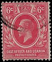 EAST AFRICA AND UGANDA   #42 USED (3)