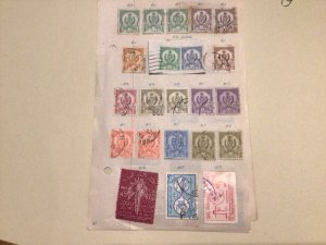Kingdom of Libya mounted mint or  used  stamps A9877
