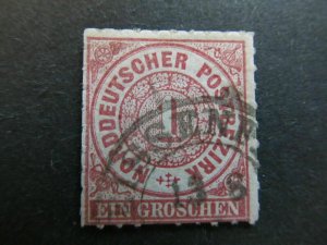 A4P16F190 German States North German Confederation 1868 1gr Fine Used-