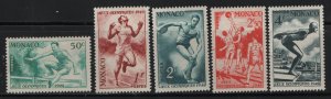 MONACO,    204-208   MNH