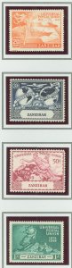 Zanzibar #226-229 Unused Single (Complete Set)