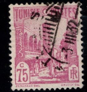 Tunisia Scott 93 used  stamp crease nicely centered