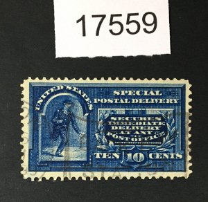 MOMEN: US STAMPS # E5 USED VF LOT #17559
