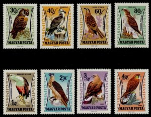 Hungary C228-35 MNH Birds, Owl, Eagle