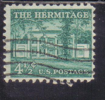 1037 - .04 1/2 Hermitage used f.