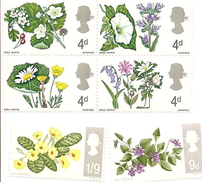 Great Britain 488p-93p MNH