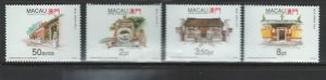 Macau 689-692 MNH Complete Set