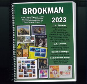 2023 Brookman Price Guide US Canada UN Postage Stamps & Cover Catalogue