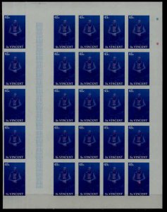St.Vincent 1096 MNH Diving/proofs/bl.of 25(7)