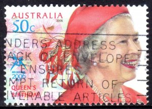 AUSTRALIA 2005 QUEENS BIRTHDAY USED