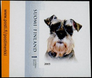 Finland 1234 MNH Dog, Miniature Schnauzer