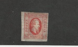 Romania, Postage Stamp, #25 Mint No Gum, 1865