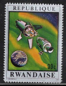RWANDA Scott 374 Unused Space stamp