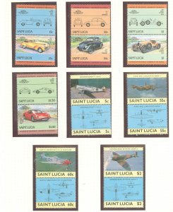 St. Lucia #739-742 Mint (NH) Single (Complete Set)