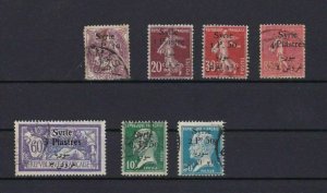 FRANCE EARLY OVERPRINTS ,1920  MANDATED TERRITORY USED STAMPS  REF 6441