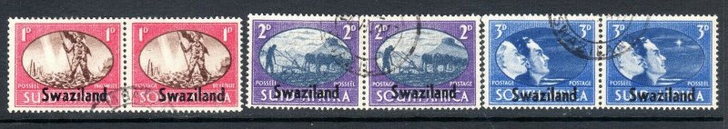 SWAZILAND    1946 VICTORY ISSUE   fine used