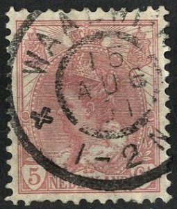 NETHERLANDS #65, USED - 1898 - NETHER322