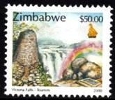 Zimbabwe - 2000 $50 Victoria Falls MNH** SG 1020