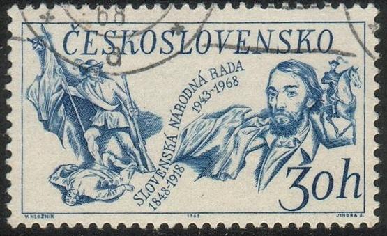 Czechoslovakia#1564 - Raising Slovak Flag - CTO - MNH