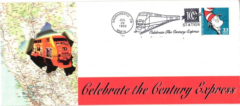 1999 Celebrate the Century Express – USPS Cachet