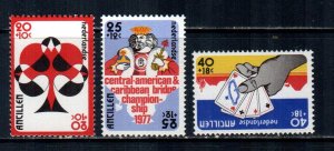 Netherlands Antilles #B143-B145  MNH  Scott $1.10