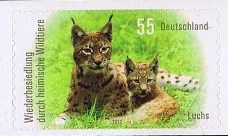 Germany 2012,Scott#2660-1 MNH,  Animals, s./a.